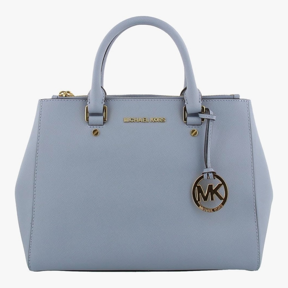Michael Kors Sutton Medium Saffiano Leather Satchel (Flawed) - Picture 2 of 12